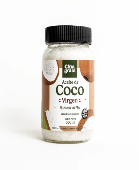 Aceite de coco Virgen Chia Graal